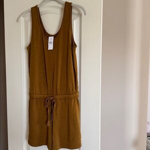 Brand new Lou & Grey romper. Olive green color.
